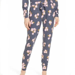 BP Cozy Blue  Floral Lounge Joggers